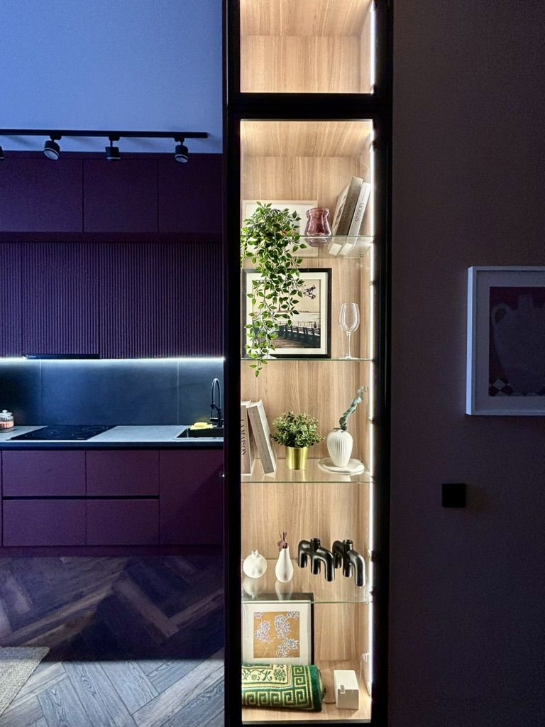 Airbnb interior in Almaty, Kazakhstan